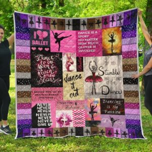 Dancing Love Addict Quilt  Quilt